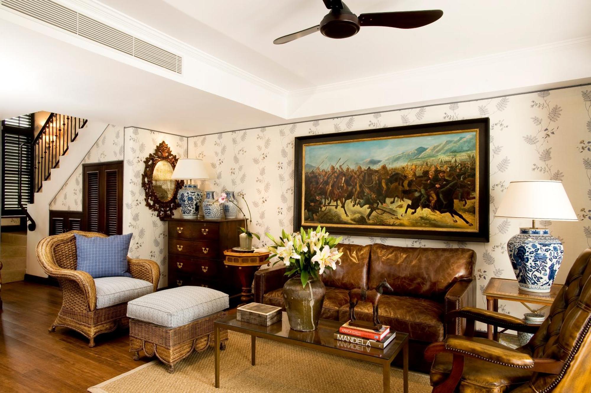 ホテル ザ オイスター ボックス Umhlanga Rocks 部屋 写真 A living room